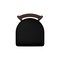 Holland Bar Stool Co 36" Swivel Bar Stool, Bronze Finish, Black Vinyl Seat 41036BZBlkVinyl - alternate 4